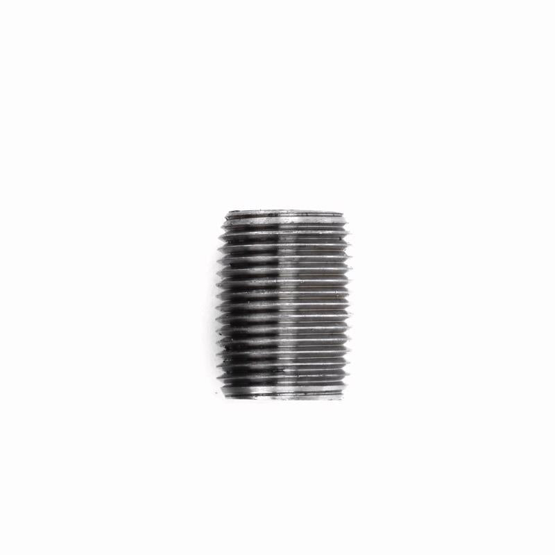 STZ INDUSTRIES - STZ Industries 3/8 in. MIP each X 3/8 in. D MIP Black Steel Close Nipple - Case of 5