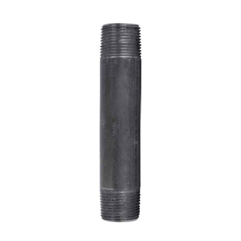 STZ INDUSTRIES - STZ Industries 3/4 in. MIP each X 3/4 in. D MIP Black Steel 5 in. L Nipple - Case of 5