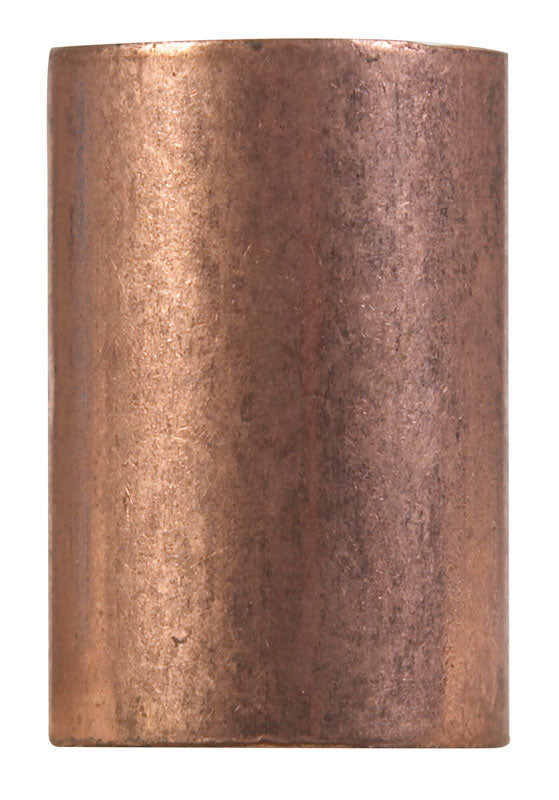 NIBCO - Nibco 3/8 in. Sweat X 3/8 in. D Sweat Copper Coupling with Stop 1 pk