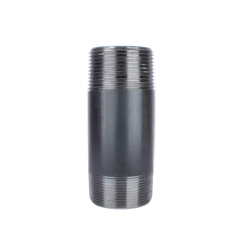 STZ INDUSTRIES - STZ Industries 1-1/4 in. MIP each X 1-1/4 in. D MIP Black Steel 4 in. L Nipple