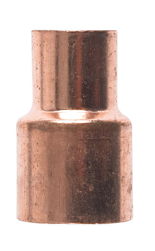 NIBCO - Nibco 3/4 in. Sweat X 1/2 in. D Sweat Copper Coupling with Stop 1 pk