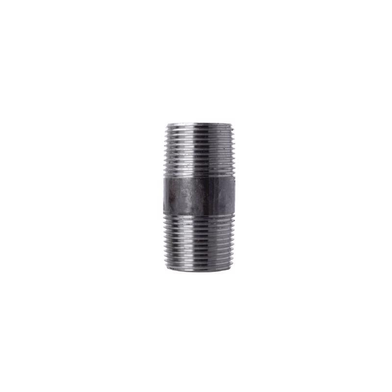 STZ INDUSTRIES - STZ Industries 2 in. MIP each X 2 in. D MIP Black Steel 2-1/2 in. L Nipple