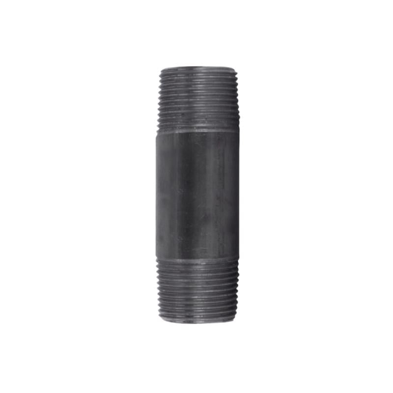 STZ INDUSTRIES - STZ Industries 2 in. MIP each X 2 in. D MIP Black Steel 4 in. L Nipple