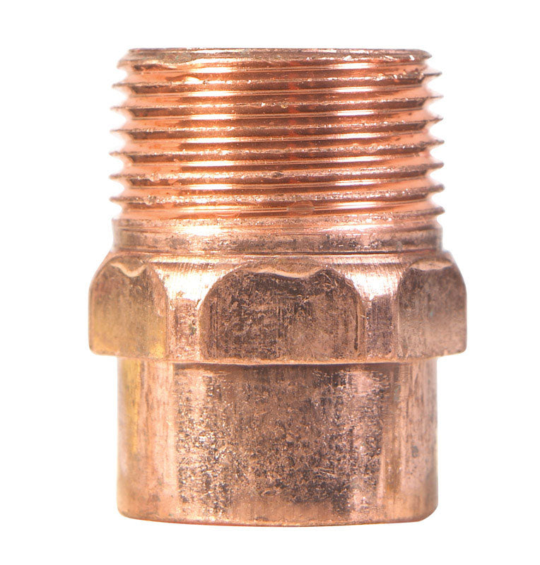 NIBCO - Nibco 1 in. Copper X 1 in. D MIP Copper Pipe Adapter 1 pk