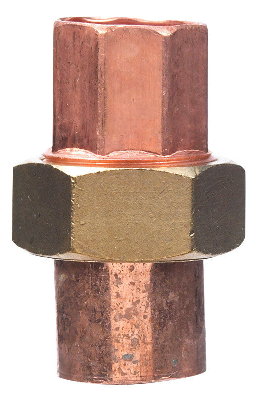 NIBCO - Nibco 3/4 in. Sweat X 3/4 in. D Sweat Copper Union 1 pk