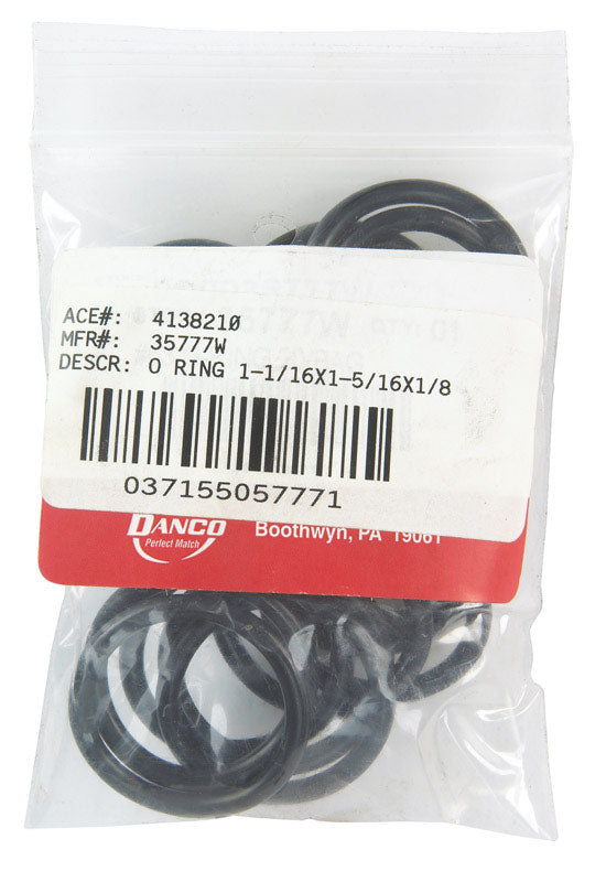 DANCO - Danco 1.31 in. D X 1.31 in. D Rubber O-Ring 20 pk