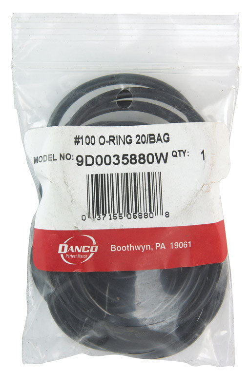 DANCO - Danco 2 in. D X 1-3/4 in. D Rubber O-Ring 20 pk