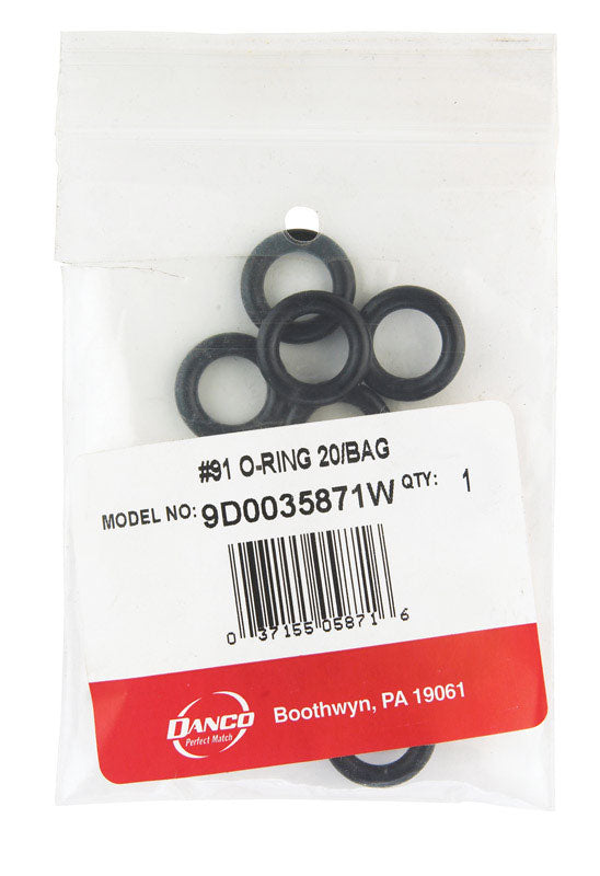 DANCO - Danco 0.69 in. D X 0.44 in. D Rubber O-Ring 20 pk