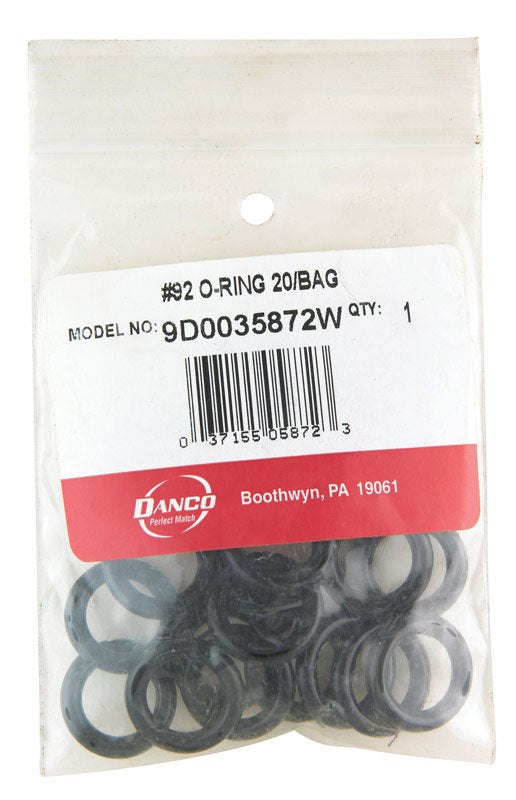 DANCO - Danco 3/4 in. D X 1/2 in. D Rubber O-Ring 20 pk