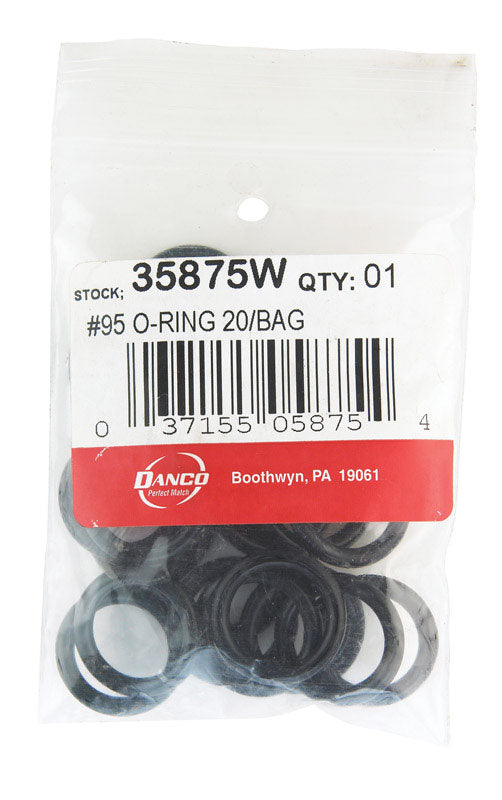 DANCO - Danco 15/16 in. D X 11/16 in. D #95 Rubber O-Ring 20 pk