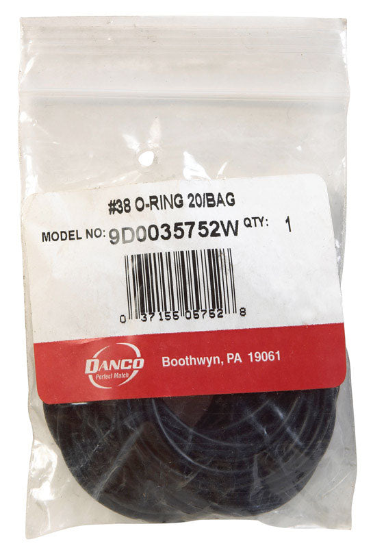 DANCO - Danco 1.75 in. D X 1.56 in. D Rubber O-Ring 20 pk