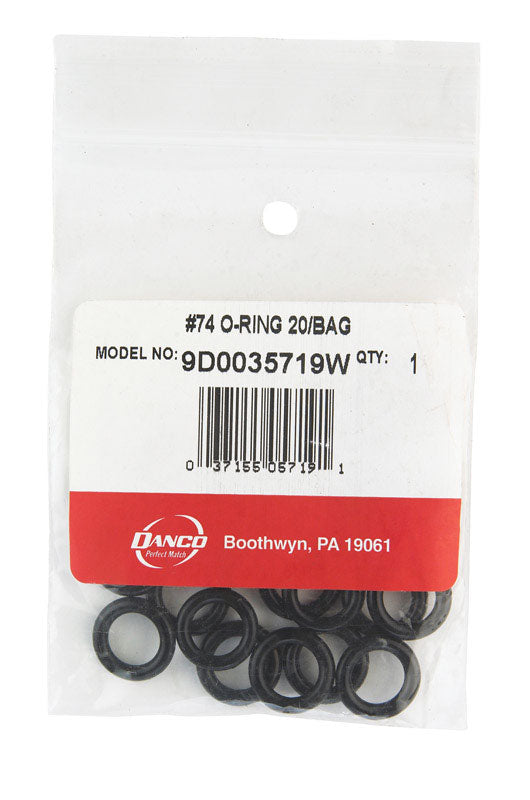 DANCO - Danco 3/8 in. D X 5/8 in. D Rubber O-Ring 20 pk