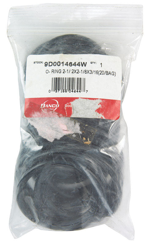 DANCO - Danco 2-1/2 in. D X 2-1/8 in. D Rubber O-Ring 20 pk