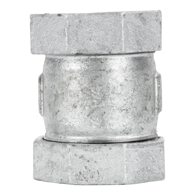 B & K - STZ Industries 1-1/4 in. Compression X 1-1/4 in. D Compression Galvanized Malleable Iron 3 in. L Cou