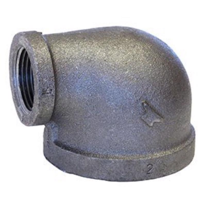 ANVIL - Anvil 1/2 in. FPT X 3/8 in. D FPT Galvanized Malleable Iron Elbow
