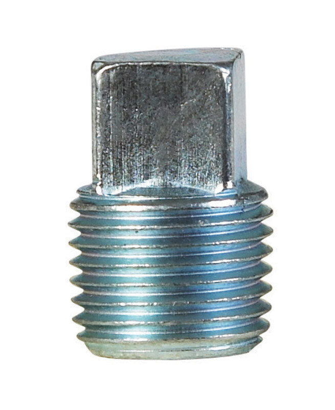 BILLCO CORPORATION - Billco Corporation 1/4 in. MPT Galvanized Square Head Plug - Case of 5