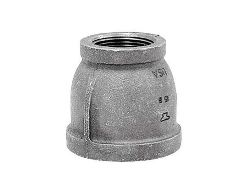 ANVIL - Anvil 3/4 in. FPT X 1/2 in. D FPT Galvanized Malleable Iron Reducing Coupling