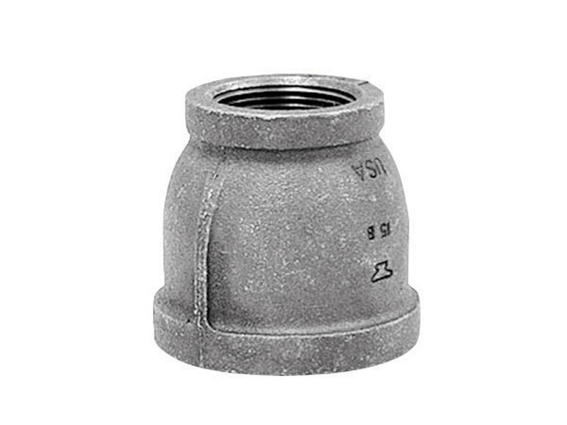 ANVIL - Anvil 2 in. FPT X 1-1/4 in. D FPT Galvanized Malleable Iron Reducing Coupling