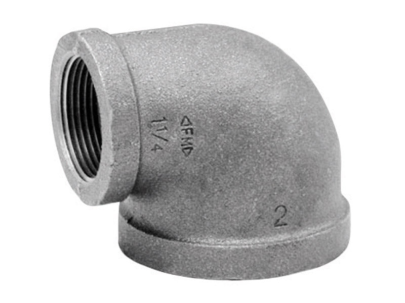 ANVIL - Anvil 3/4 in. FPT X 1/2 in. D FPT Black Malleable Iron Elbow