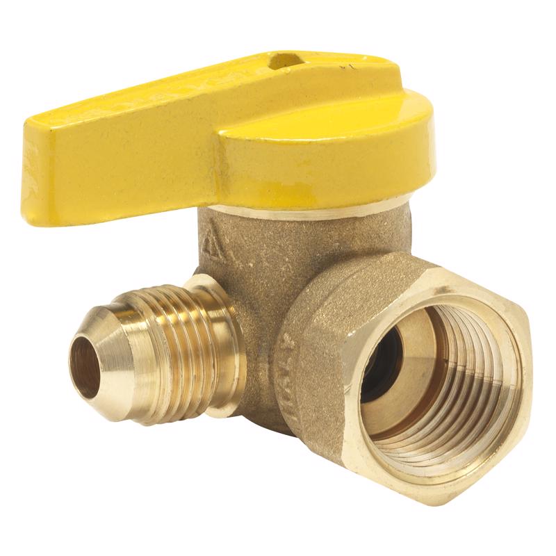 HOMEWERKS - Homewerks 1/2 in. Brass Flare x FIP Gas Ball Valve [VGV1ANR2]