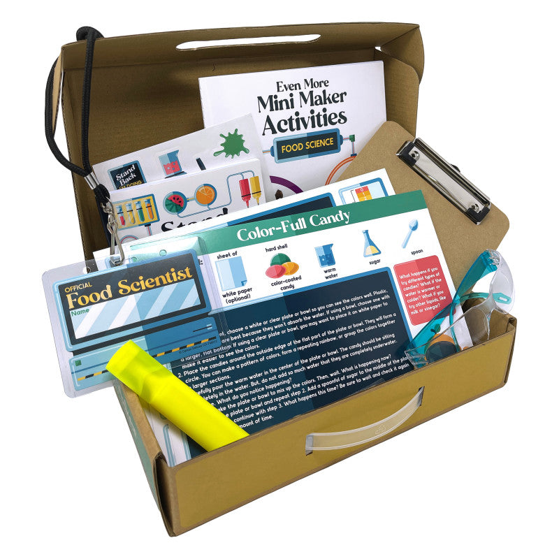 CARSON DELLOSA EDUCATION - Mini Maker Kit: Food Science