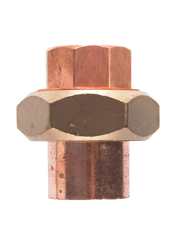 NIBCO - NIBCO 1-1/2 in. Sweat X 1-1/2 in. D Sweat Copper Union 1 pk