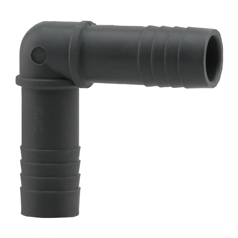 LASCO - Boshart Industries 3/4 in. Insert in. X 3/4 in. D Insert Polypropylene 90 Degree Elbow 1 pk