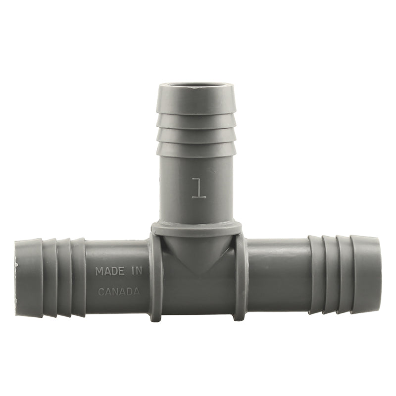 LASCO - Boshart Industries 1 in. Insert in. X 1 in. D Insert Polypropylene Tee 1 pk [UPPT-10]