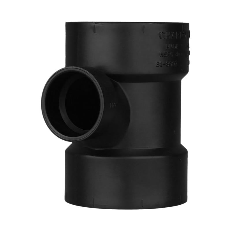 CHARLOTTE PIPE - Charlotte Pipe 3 in. Hub X 1-1/2 in. D Hub ABS Sanitary Tee [ABS004011200]