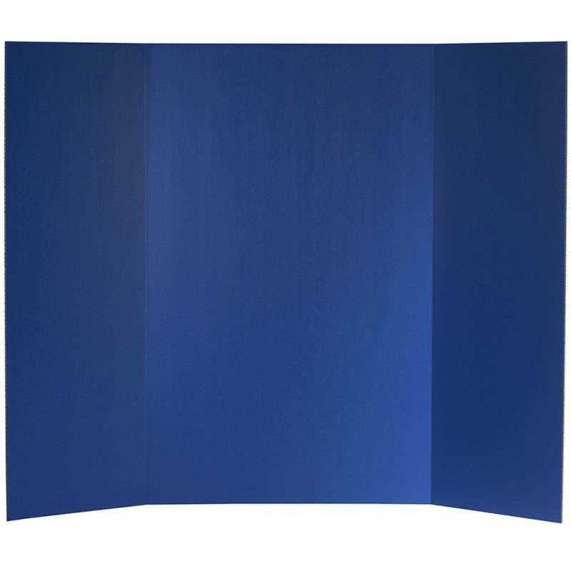 FLIPSIDE PRODUCTS - Corrugated Project Board, 1-Ply, 36" x 48", Blue, Box of 24