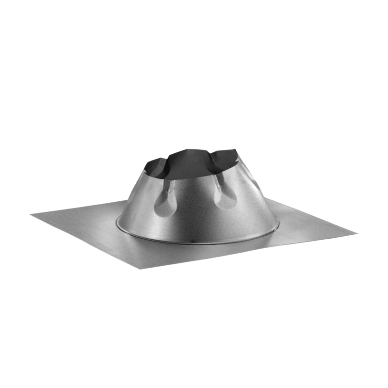 DURAVENT - DuraVent DuraPlus 6 in. D Galvanized Steel Adjustable Fireplace Roof Flashing [6DP-F6]