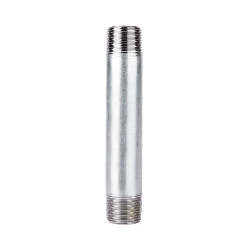 STZ INDUSTRIES - STZ Industries 1-1/4 in. MIP each X 1-1/4 in. D MIP Galvanized Steel 7 in. L Nipple