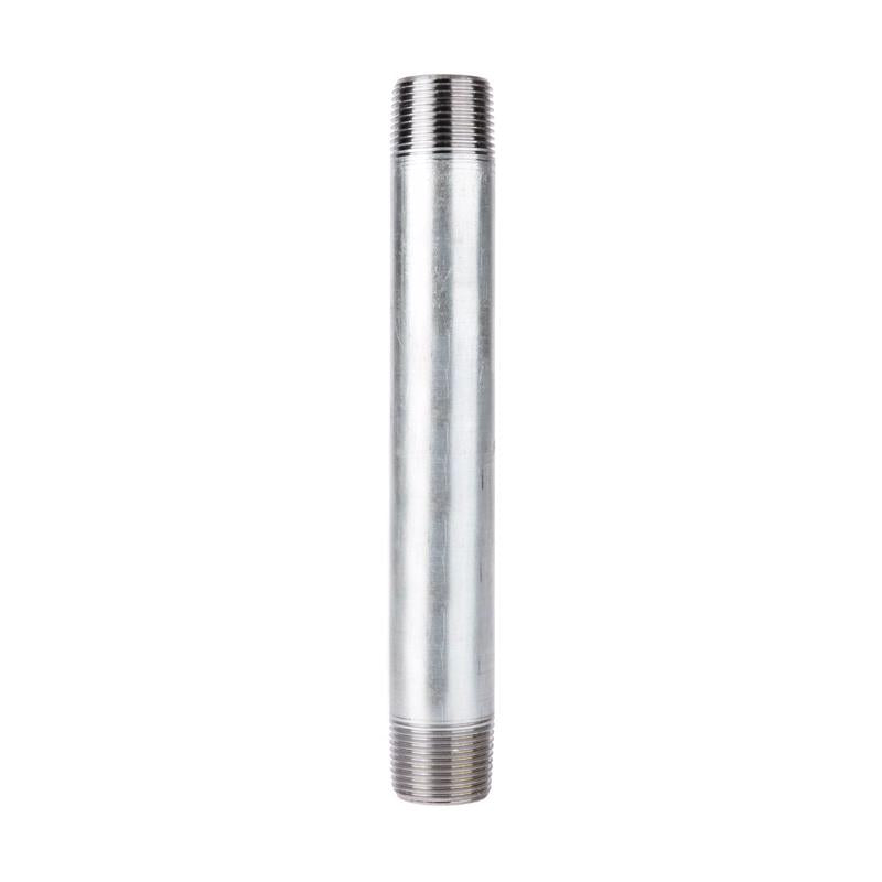 STZ INDUSTRIES - STZ Industries 1-1/2 in. MIP each X 1-1/2 in. D MIP Galvanized Steel 9 in. L Nipple