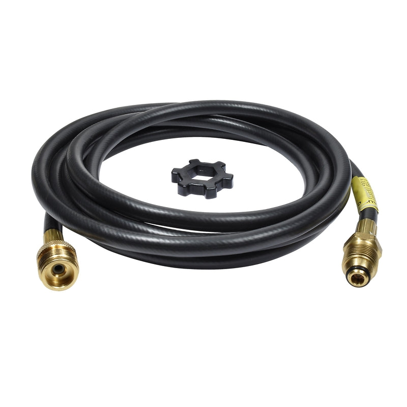 MR. HEATER - Mr. Heater 12 ft. L Brass/Plastic Excess Flow Soft Nose P.O.L Hose Assembly