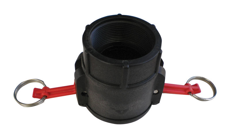 PACER - Pacer Camelot Polypropylene 2 in. D X 2 in. D Female Coupler 1 pk [QD-200-PP]