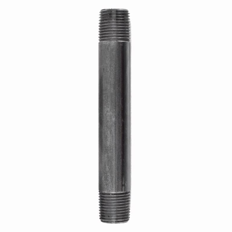 STZ INDUSTRIES - STZ Industries 1/4 in. MIP each X 1/4 in. D MIP Black Steel 5-1/2 in. L Nipple - Case of 5