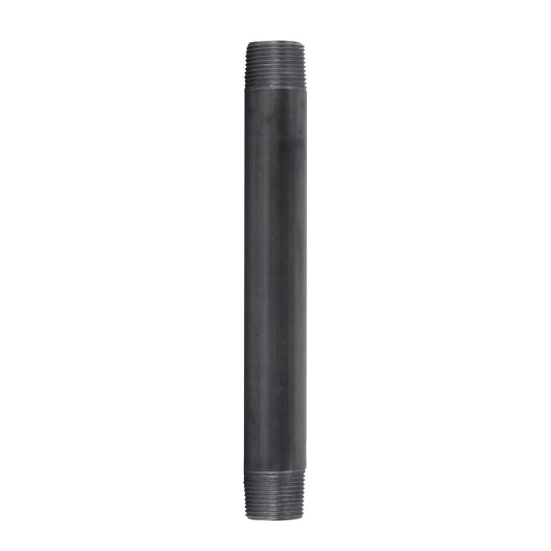 STZ INDUSTRIES - STZ Industries 1 in. MIP each X 1 in. D MIP Black Steel 10 in. L Nipple