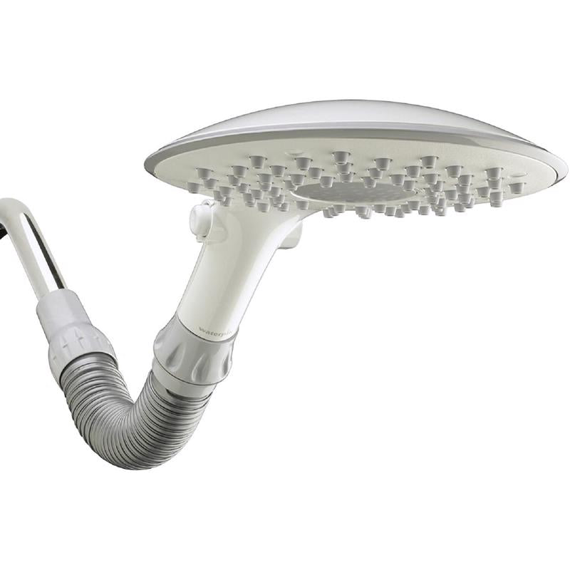 WATERPIK - Waterpik RainFall White 2 settings Showerhead 1.8 gpm