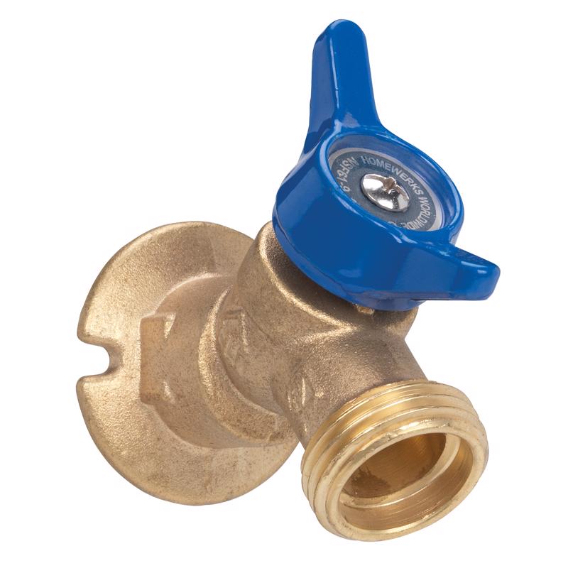 HOMEWERKS - Homewerks 1/2 in. FIP X 3/4 in. MHT Brass Sillcock Valve [VSCQTRB3]