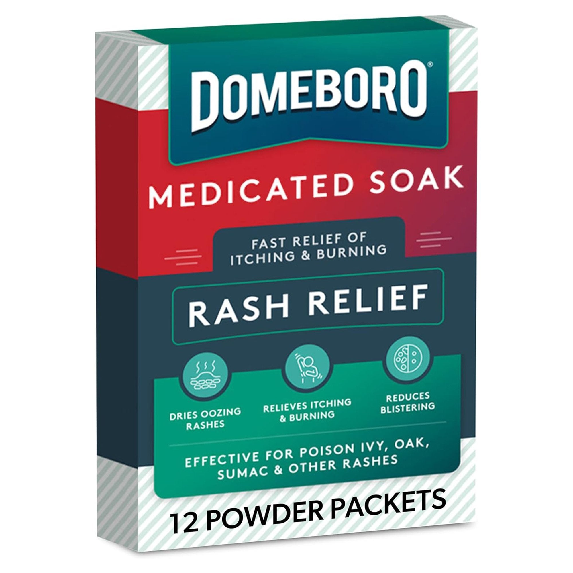 Emerson Healthcare - Itch Relief Domeboro® Rash Relief 952 mg - 1347 mg Strength Powder 2.2 Grams Individual Packet [1/EA]