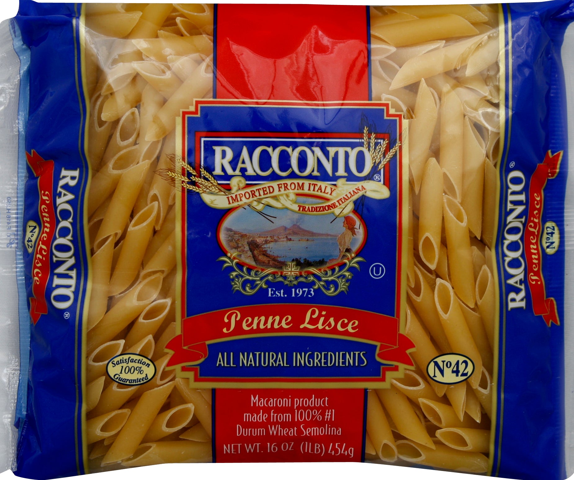 Racconto Penne Lisce 16 oz - Case of 20