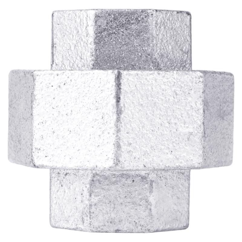 B & K - STZ Industries 1/8 in. FIP each X 1/8 in. D FIP Galvanized Malleable Iron Union