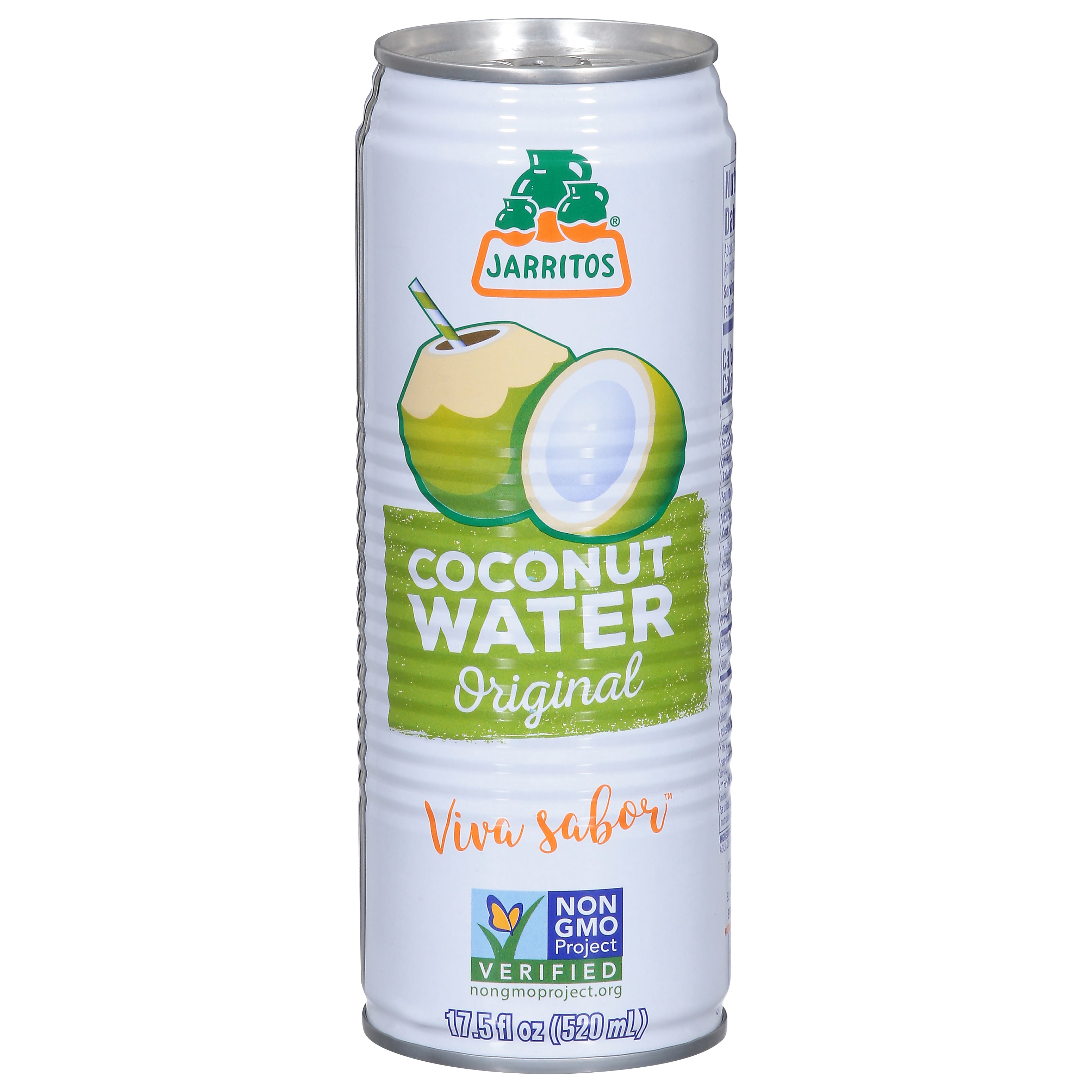 Jarritos Original Coconut Water 17.5 fl oz - Case of 12