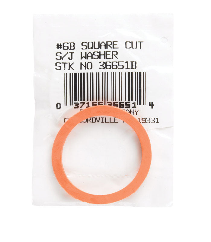 DANCO - Danco 1-1/2 in. D Rubber Washer 1 pk - Case of 5 [36651B]