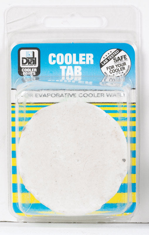 DIAL - Dial Cooler Tab White Sodium Hexametaphosphate Evaporative Cooler Tab