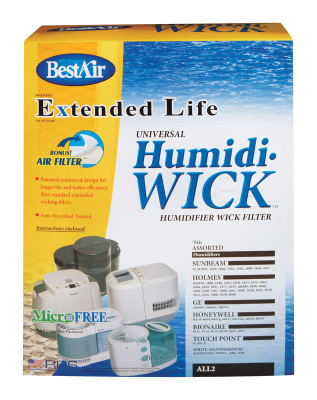 BESTAIR - BestAir Humidifier Wick 1 pk [ALL-2-PDQ-3]