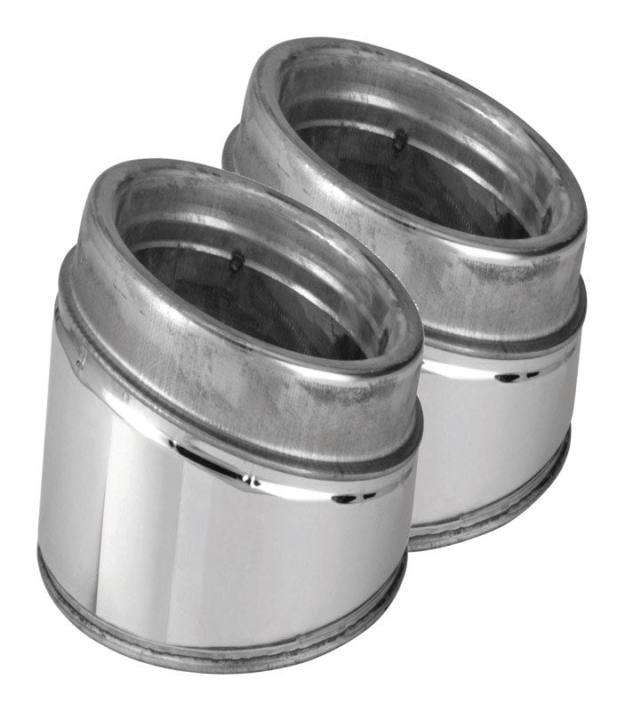 SELKIRK - Selkirk 6 in. D X 6 in. D Adjustable 15 deg Stainless Steel Insulated Elbow Kit