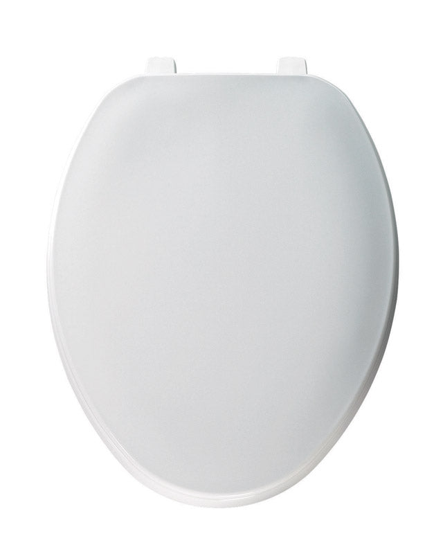 BEMIS - Bemis Elongated White Plastic Toilet Seat [170-000]