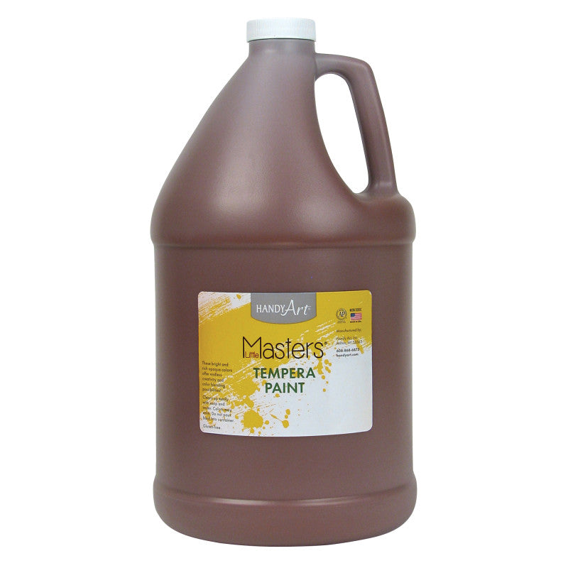 HANDY ART - Little Masters® Tempera Paint, Brown, Gallon