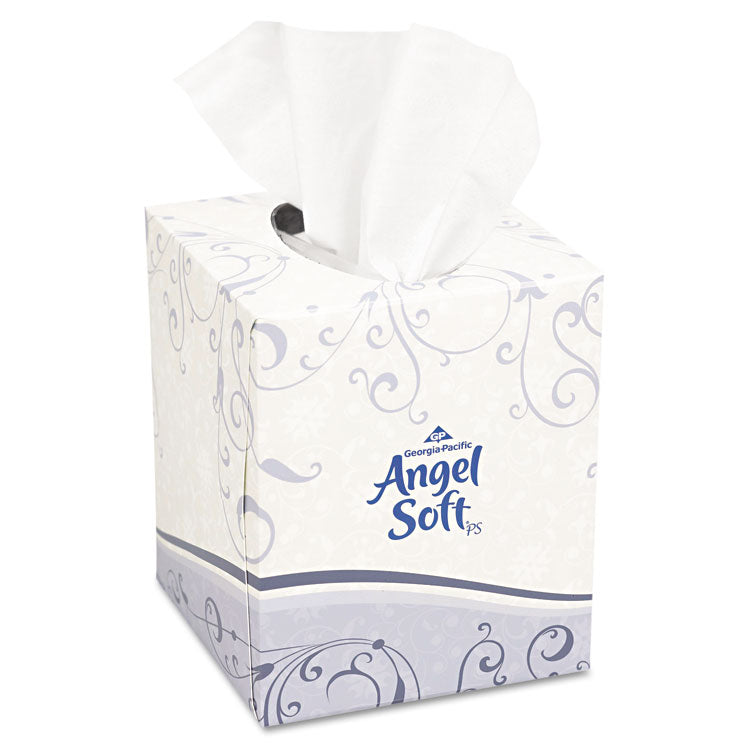 Georgia Pacific Professional - Premium Facial Tissue, 2-Ply, White, Cube Box, 96 Sheets/Box